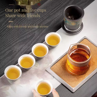 Set regalo con logo personalizzato con penna Set di tè Stile di design di notebook