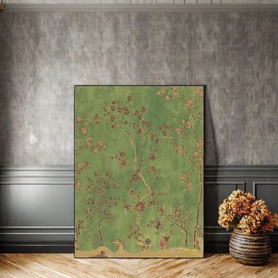 Modern Oil Painting on Canvas Stylish Digital Print Decorazione murale a base di fiori per hotel