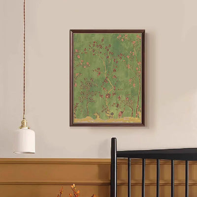 Modern Oil Painting on Canvas Stylish Digital Print Decorazione murale a base di fiori per hotel