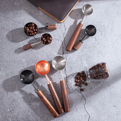 15 ml 30 ml cucchiai di misura ceramici metallici utensili di precisione per la fabbricazione di caffè e tè