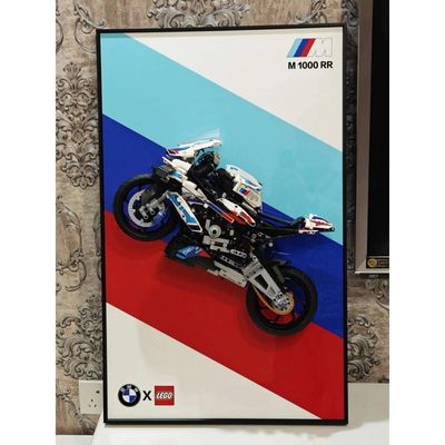 Art Deco stile decorativo pittura appesa cornice Muro e display da tavolo per i proprietari di automobili
