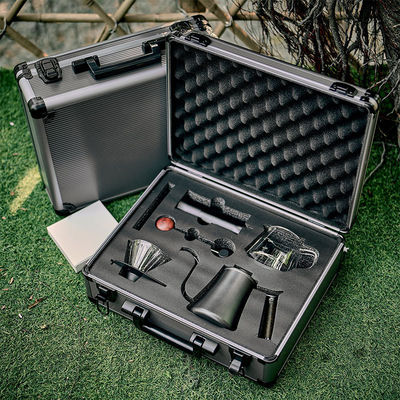 Kit barista tutto in uno Bottone per viaggi all'aria aperta Campeggio Caffè versare sopra set