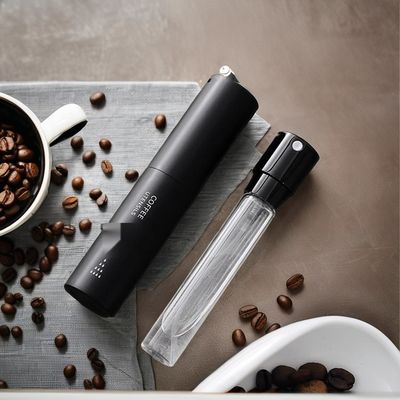 Logo personalizzato Acceptabile Bottiglia portatile anti-mosche da 10 ml per chicchi di caffè in nero
