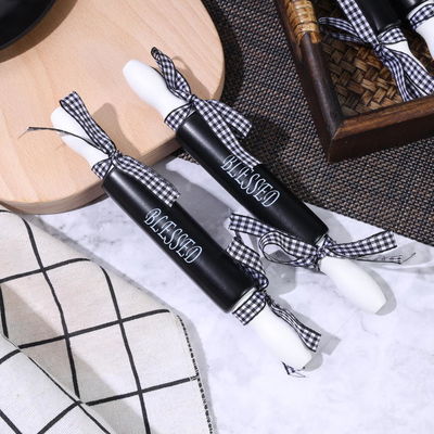 High Value Bow Design Mini Silk Screen Rolling Pin per la cottura a casa in colore personalizzato