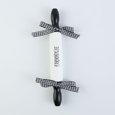High Value Bow Design Mini Silk Screen Rolling Pin per la cottura a casa in colore personalizzato