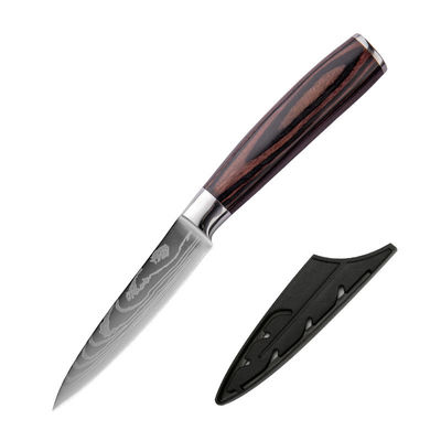 2024 Hot Custom Gift DIY Knife Set con maniglia in acciaio inossidabile e legno Pakka