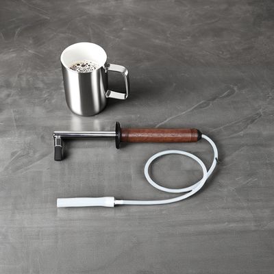 Pressione a vapore Maniglia anti-scaldamento Spazzola espresso Disegno moderno per attrezzi per il caffè e il tè