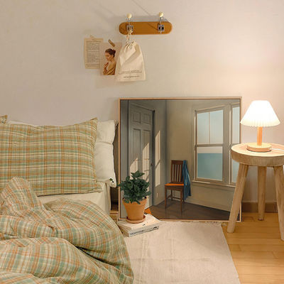 Finitura del telaio non rivestito Art Deco nordico Pittura su tela "Sunshine Window" per soggiorno