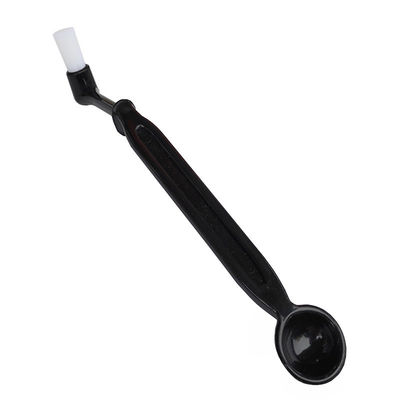 Modern Wooden Grinder Brush Nylon Espresso Brush Plastic Stand Knock Box in Bag Forma per gli amanti del caffè e del tè