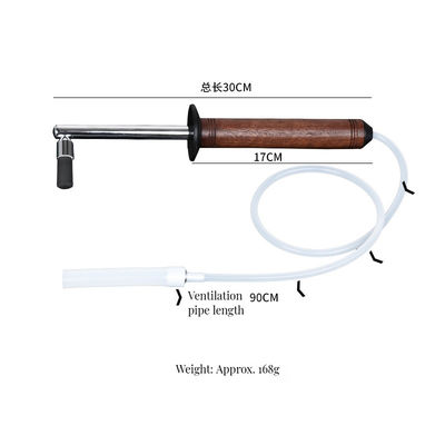 Spazzola per la pulizia della macchina espresso con maniglia anti-scaldamento Spazzola a vapore a pressione