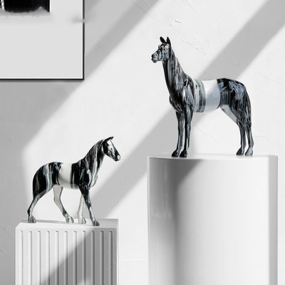 Nordic Art Deco Resina Decorazioni animali Disegno mobile per compleanno e ufficio