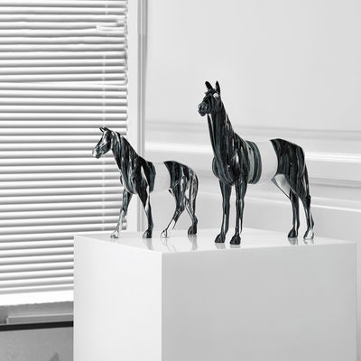 Nordic Art Deco Resina Decorazioni animali Disegno mobile per compleanno e ufficio