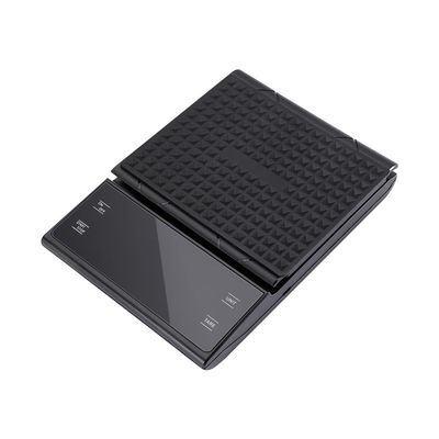 Dispositivo di misurazione del peso digitale ABS per cucina 3 kg/0,1 g Timer per la bilancia del caffè