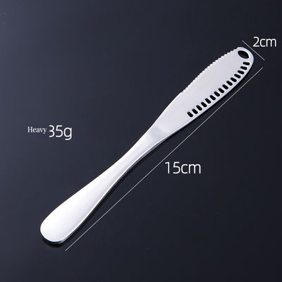 Acciaio inossidabile in argento 430 coltelli da cena multifunzione diffusori di formaggio riscaldati 3 in 1 coltello