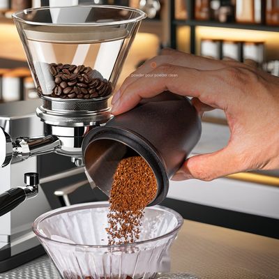 Disegno funzionale Tazza per il dosaggio del caffè in acciaio inossidabile per la distribuzione della polvere a mani libere