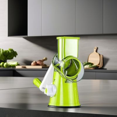 Tagliatrice di ortaggi a tamburo rotativo multifunzione Tagliatrice verticale per utensili per ortaggi e frutta