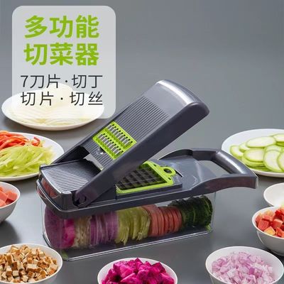 15 pezzi Multifunzione Bambù Handheld Tagliatrice per Cipolla Veggie e Frutta