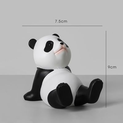 Panda Design Bambù Telefono e Tablet Stand per parete o scrivania Materiale in resina regolabile