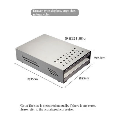 Tipo di cassetto in acciaio inossidabile