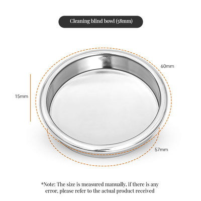 Classico design Portafilter Cesto di pulizia per ristoranti e macchine da caffè domestiche