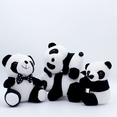 INS Style Kawaii Bamboo Tube Panda Set Plush Toy OEM/ODM per regali di compleanno per bambini