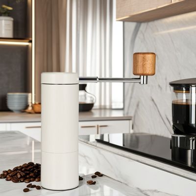 Apparecchi per la casa Modern Coffee Bean Grinder Set Moulin a mano portatile Ceramica Burr utensili Set