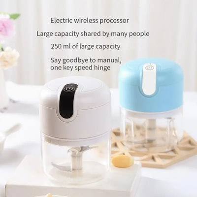 Strumento da cucina 2024 Mini Electric 250mL Aglio Ginger Masher per utensili resistenti durevoli