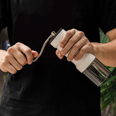 Attrezzi per il caffè e il tè Mini mulino a mano portatile in acciaio inossidabile