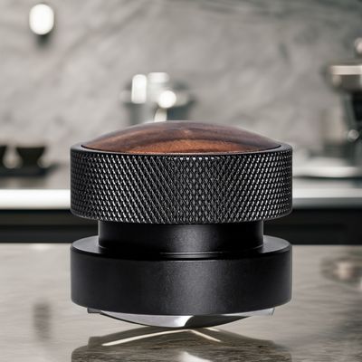 58mm di acciaio inossidabile Espresso Tamper Set con tappo di legno di noce Durable e eco-friendly