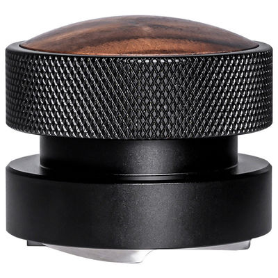 Personalizza il logo Acceptabile Legno di noce e acciaio inossidabile Espresso Tamper Set 58mm Dimensioni