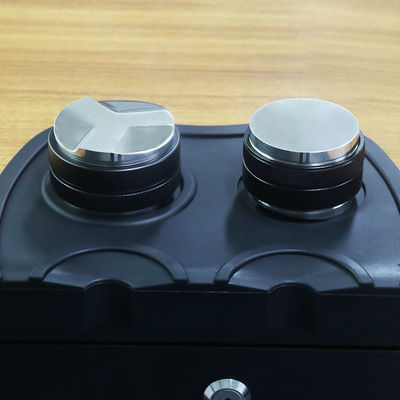 Dual Head Coffee Leveler si adatta per 54mm Portafilter Acciaio inossidabile Caffè Fagioli Tamper