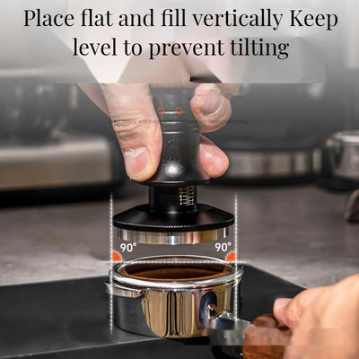 Acciaio inossidabile Ripple Waffle Base Coffee Tamper per gli elevati standard di Cafe Accessorios