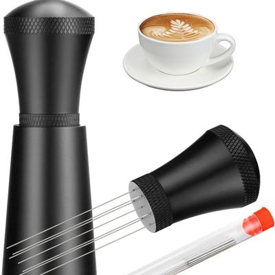 Distribuzione di aghi da espresso in acciaio inossidabile nero per la casa Hotel Ristorante ufficio