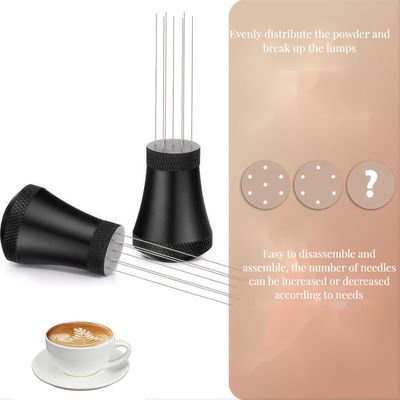 Stand di miscelazione di caffè in ceramica in stile classico per la distribuzione precisa della polvere di espresso
