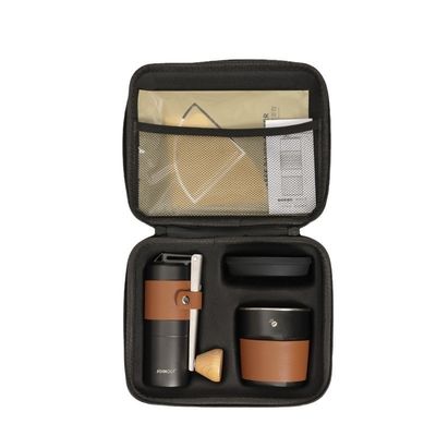 Home Acciaio inossidabile Travel Coffee Maker Set Classic Manuale Macellaio a mano e Verare Vaso