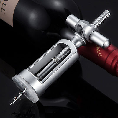 Azzurro in acciaio inossidabile e leghe di zinco apritore di vino cavatappi multifunzione per opzione laser