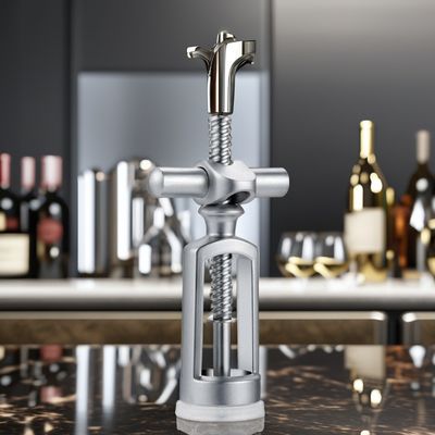 Azzurro in acciaio inossidabile e leghe di zinco apritore di vino cavatappi multifunzione per opzione laser