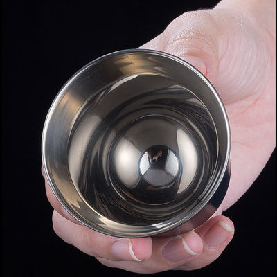 304 Acciaio inossidabile a doppio strato 80ml tazza di caffè isolato per la presa in mano della parte inclusa