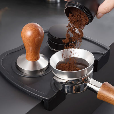 Acciaio inossidabile Fagioli di caffè Tamper Eco-Friendly 51MM 58MM Anello di dosaggio magnetico del caffè