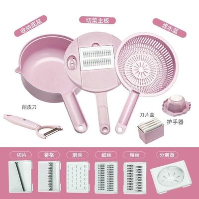 Logo personalizzato Multifunzione Magic Fruit Chopper e Smart Bowl Slicer per cucina