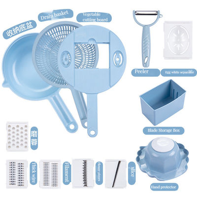 Tagliatrice di verdura a mano per cucina sostenibile Set di strumenti innovativi multifunzionale
