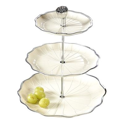 272735 Piatto decorativo per San Valentino da 10 pollici in ceramica bianca