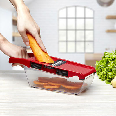 Materiale alimentare multifunzionale 16 in 1 tagliatrice manuale per alimenti sani