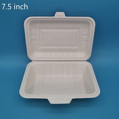 Semplicità Stile Disposable Square Plastic Lunch Box Microonde Safe Stackable Container