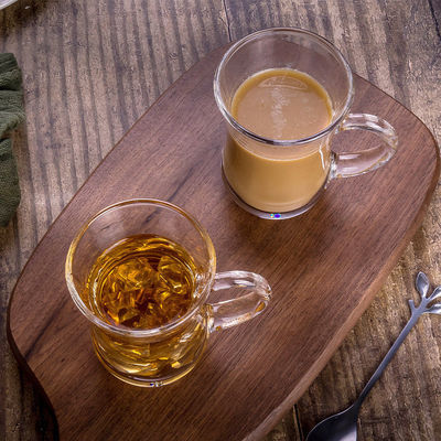 Tazza da tè vintage a forma di zucca con maniglia colore personalizzato Tazze di caffè turco da 130 ml