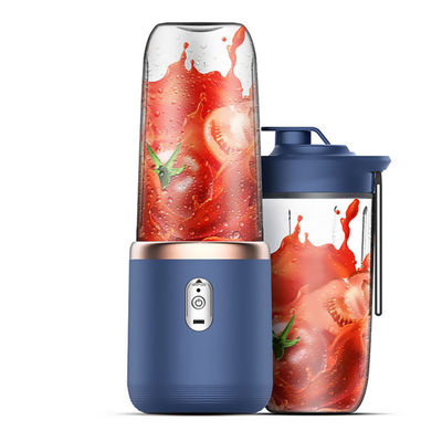 Supermercati Mixer portatile per succhi di bambù da 400 ml con contenitore e caricabatterie