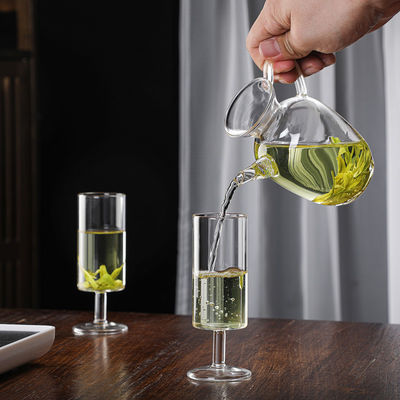 200ml di capacità Minimalista Tè Verde Infusore Vetro per facile e conveniente preparazione del tè