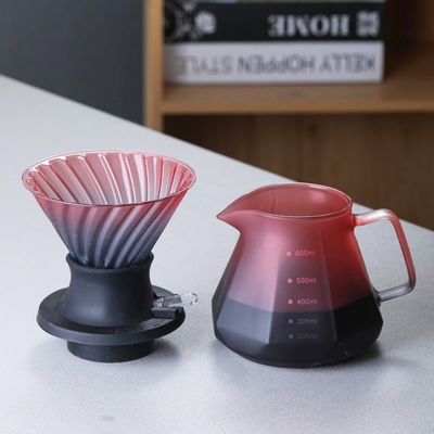 Percolatori a goccia a mano di filtri per caffè in acciaio inossidabile per versare caffè e tè