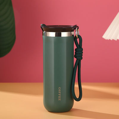 Tazze da caffè in acciaio inossidabile con coperchio Tutte applicabili Persone personalizzate 350ml 450ml