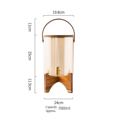 Consumo di bevande Dispenser liquidi unisex per caffè tè succo di frutta acqua liquore bicchiere bevande succo di bevande con rubinetto